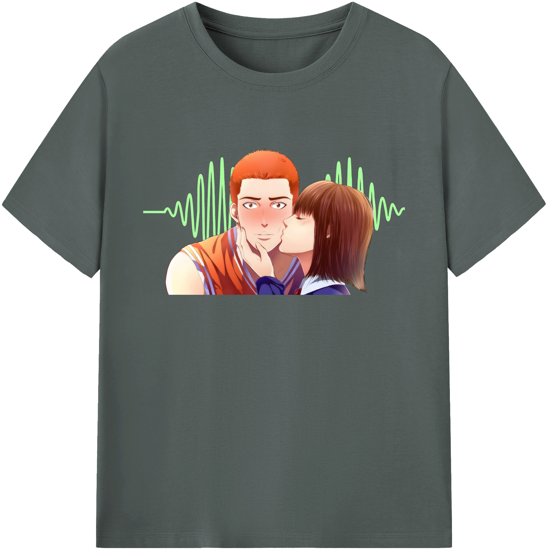 （画像用） SLAM DUNK／スラムダンク 綿100％ メンズ半袖Tシャツ｜肌触りやわらか＆通気性